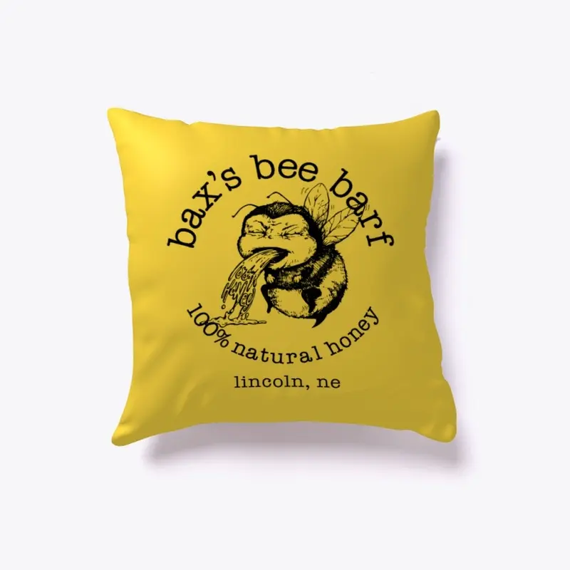 Bee Barf Accessories Black Print