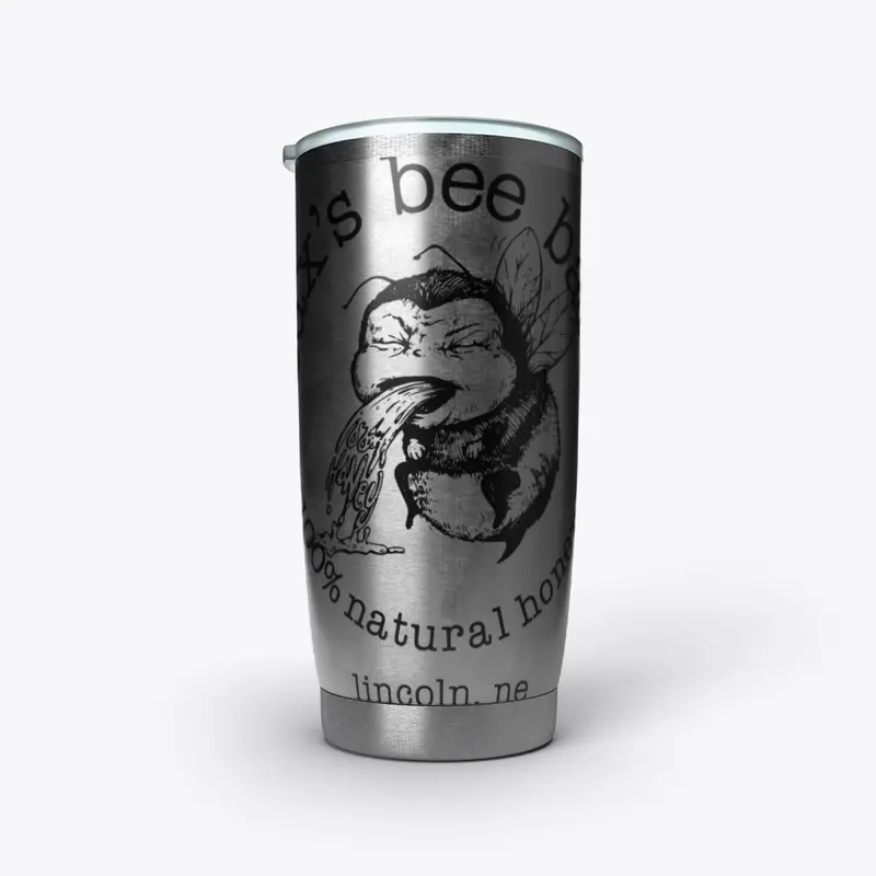 Bee Barf Black Print