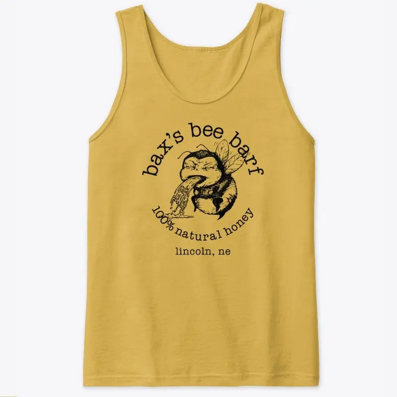 Bee Barf Black Print